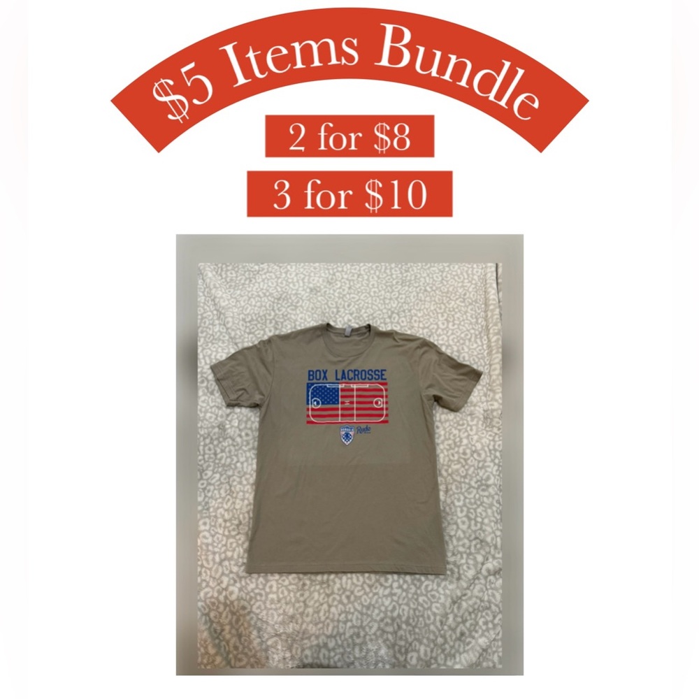 Men’s U.S. Box Lacrosse T shirt L